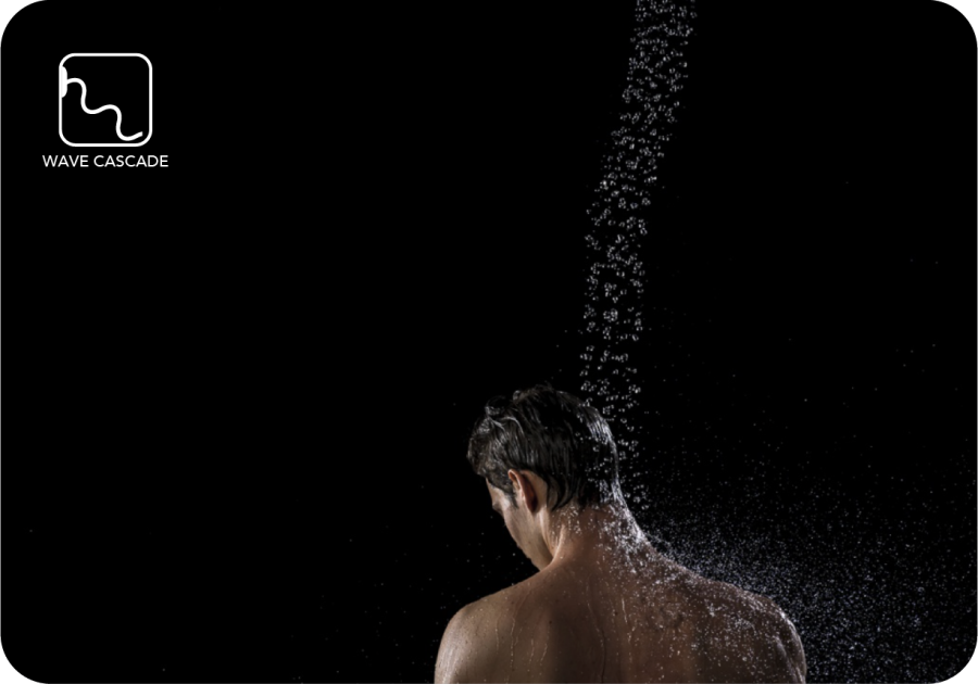 Experience Waterfall Shower Head Rain Shower Head Geyser   Wave Waterfall Built In Hero 900x630 